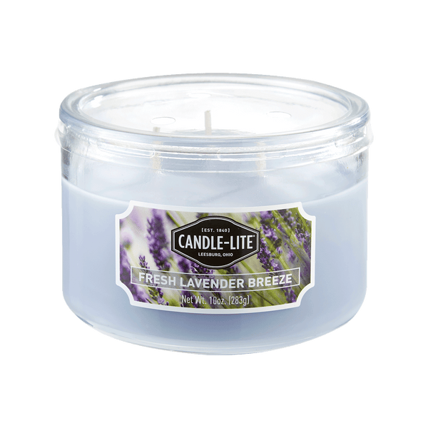 Fresh Lavender Breeze 3-wick 10oz Jar Candle Product Image 1