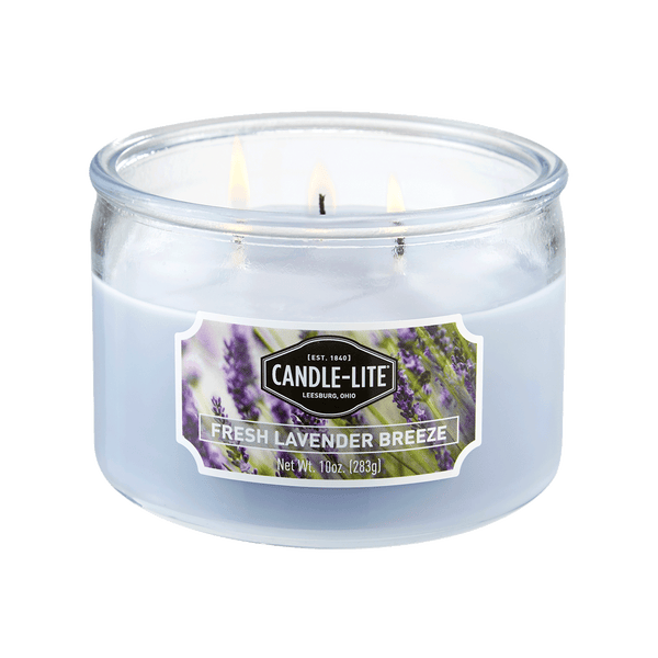 Fresh Lavender Breeze 3-wick 10oz Jar Candle Product Image 4
