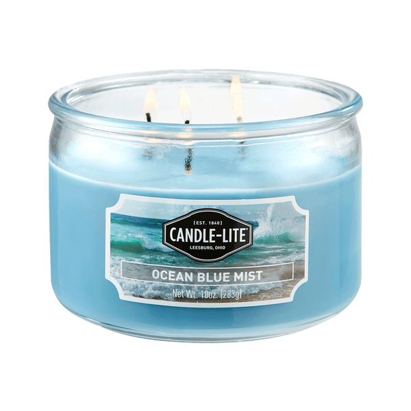 Ocean Blue Mist 3-wick 10oz Jar Candle Product Image 4