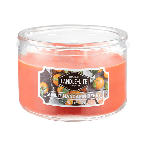 Sunlit Mandarin Berry 3-wick 10oz Jar Candle Product Image 1