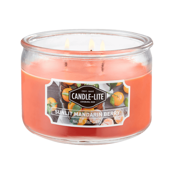 Sunlit Mandarin Berry 3-wick 10oz Jar Candle Product Image 4