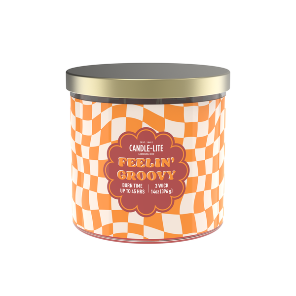 Feelin' Groovy 3-wick 14oz Jar Candle Product Image 1