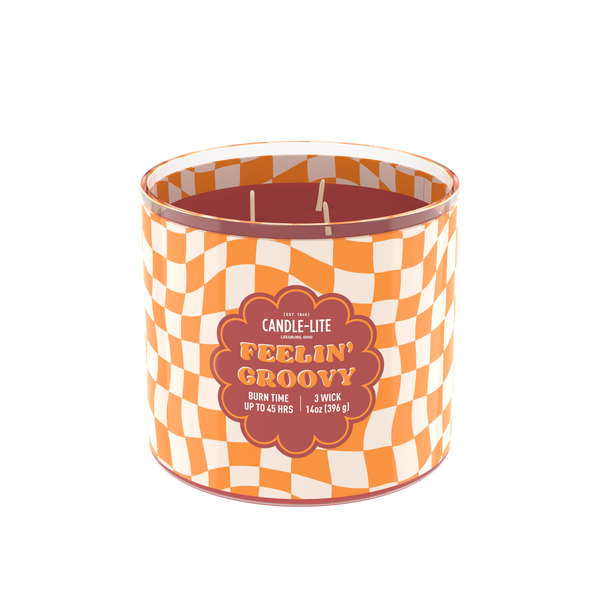 Feelin' Groovy 3-wick 14oz Jar Candle Product Image 2