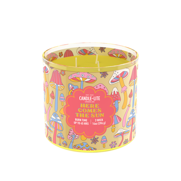 Here Comes The Sun 3-wick 14oz Jar Candle Product Image 2