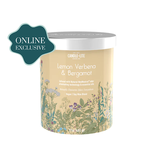 Lemon Verbena & Bergamot 2-wick 17oz Jar Candle Product Image 2