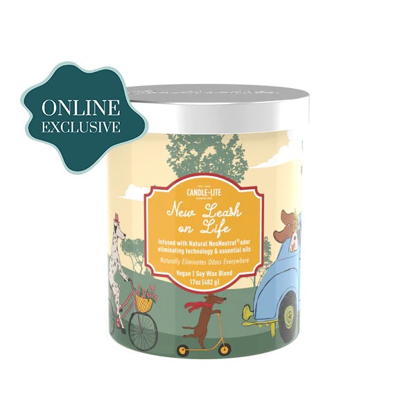 New Leash on Life 2-wick 17oz Jar Candle Product Image 1